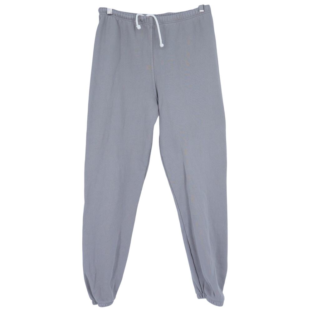 PERFECTWHITETEE Stevie Jogger Mushroom Taupe Cotton Easy Sweatpants Women's S